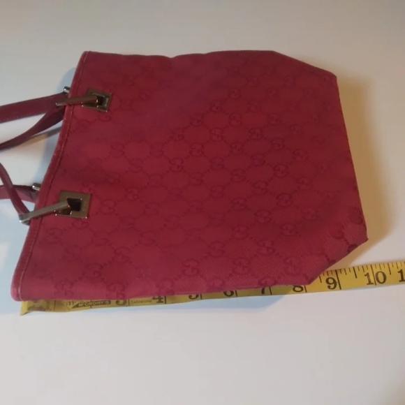 GUCCI SMALL CANVAS TOTE - Picture 7 of 13